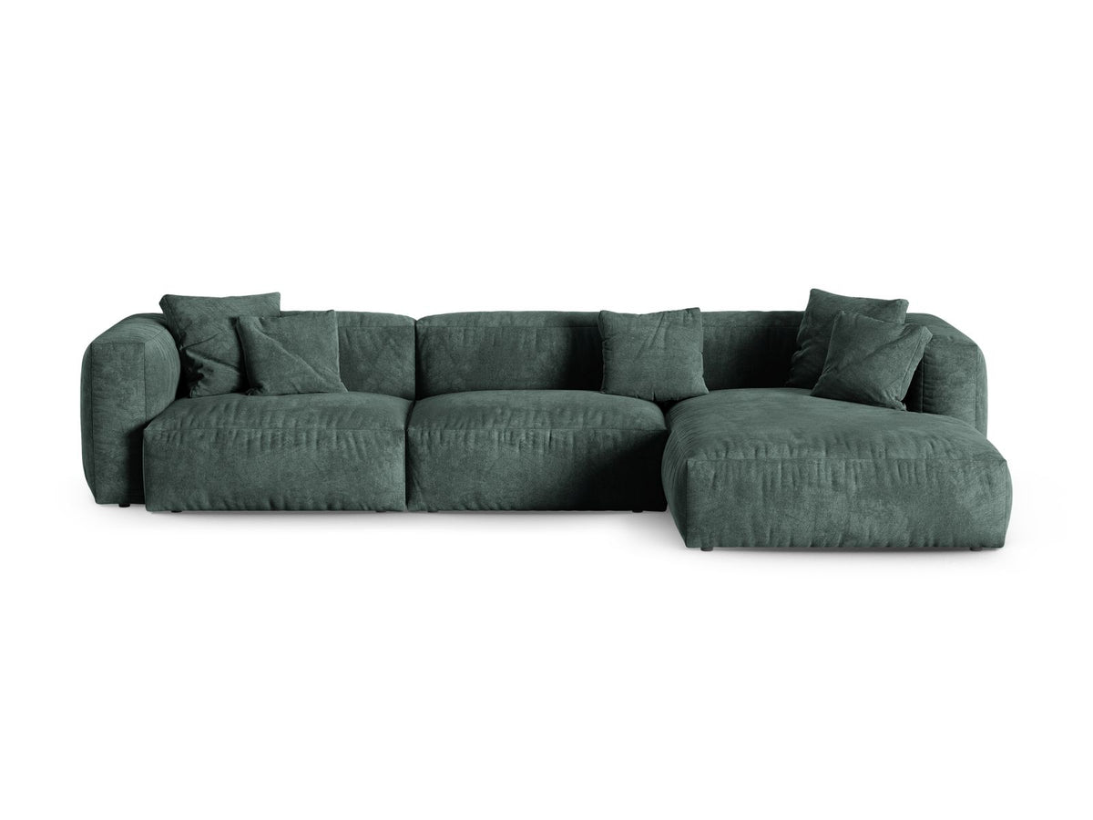Divano Angolare Componibile XL Martina Seduta Profonda, 3 Posti, 176x330x75
