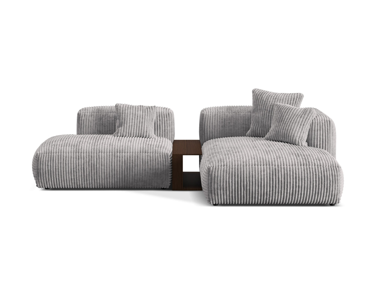 Divano Angolare Componibile Martina, 2 Posti, 176x285x75