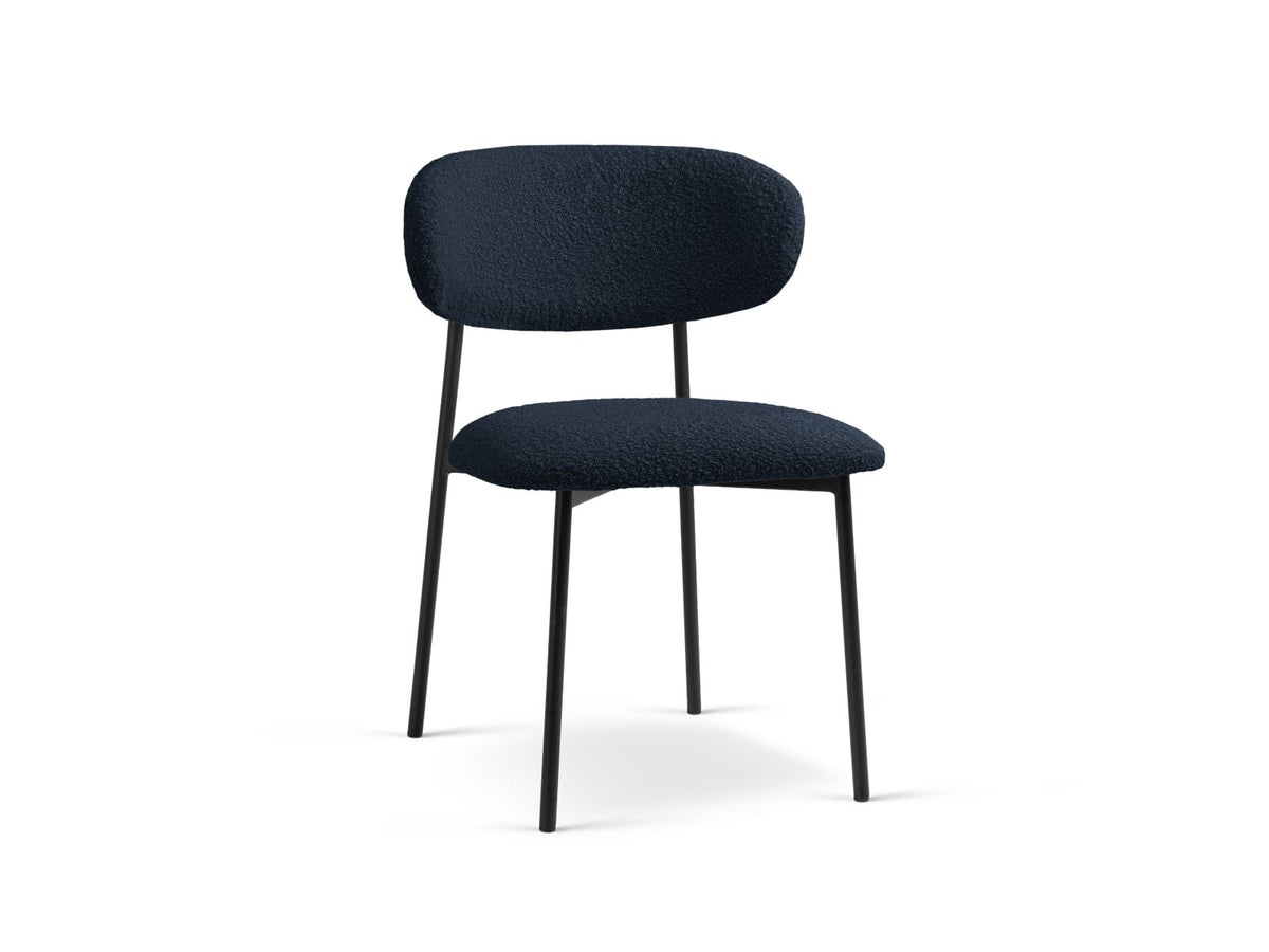 Sedia, "Nina", 1 Posto, 55x52x78 - Blu Scuro