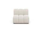 Modulo senza Braccioli, "Lupine", 1 Posto, 92x95x70 - Beige Chiaro
