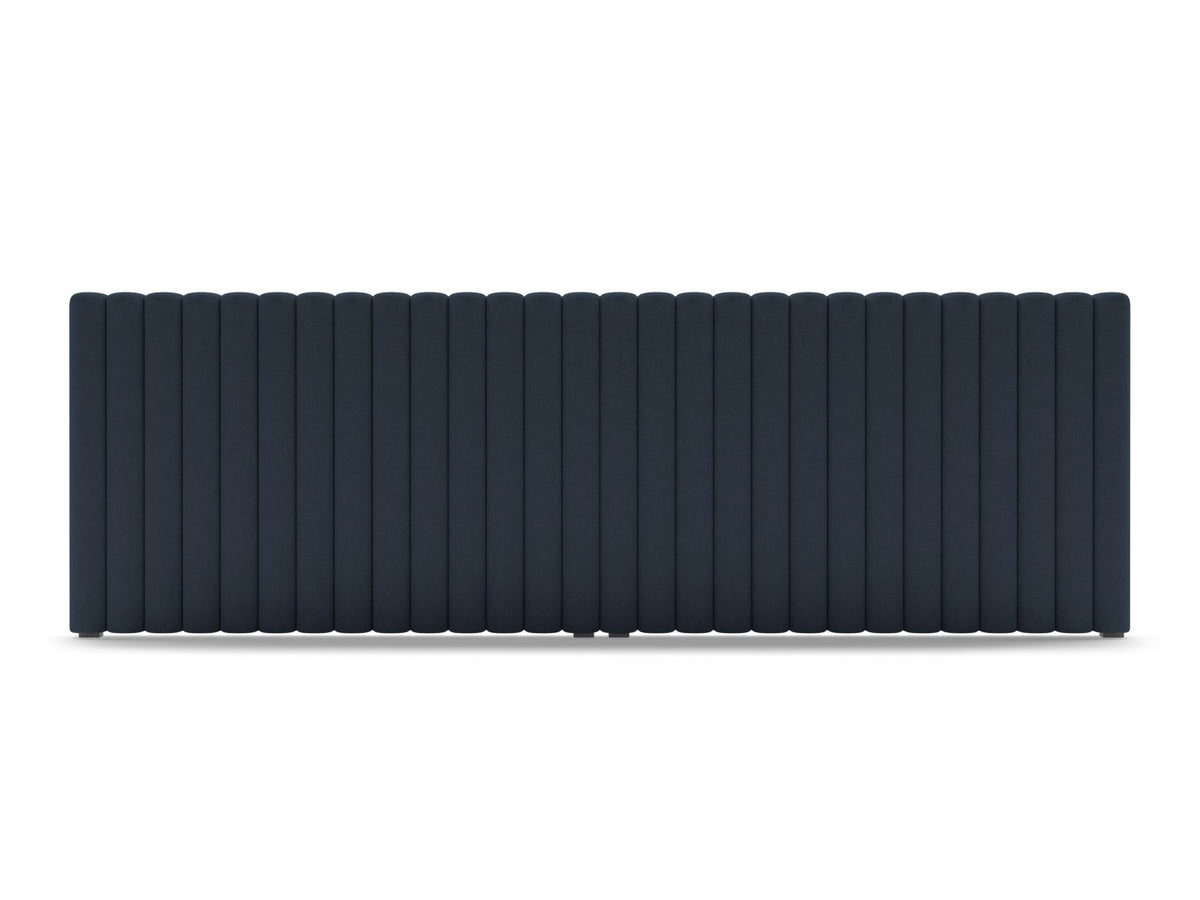 Testata del Letto, "Mistero", 280x13x95 - Blu Royal