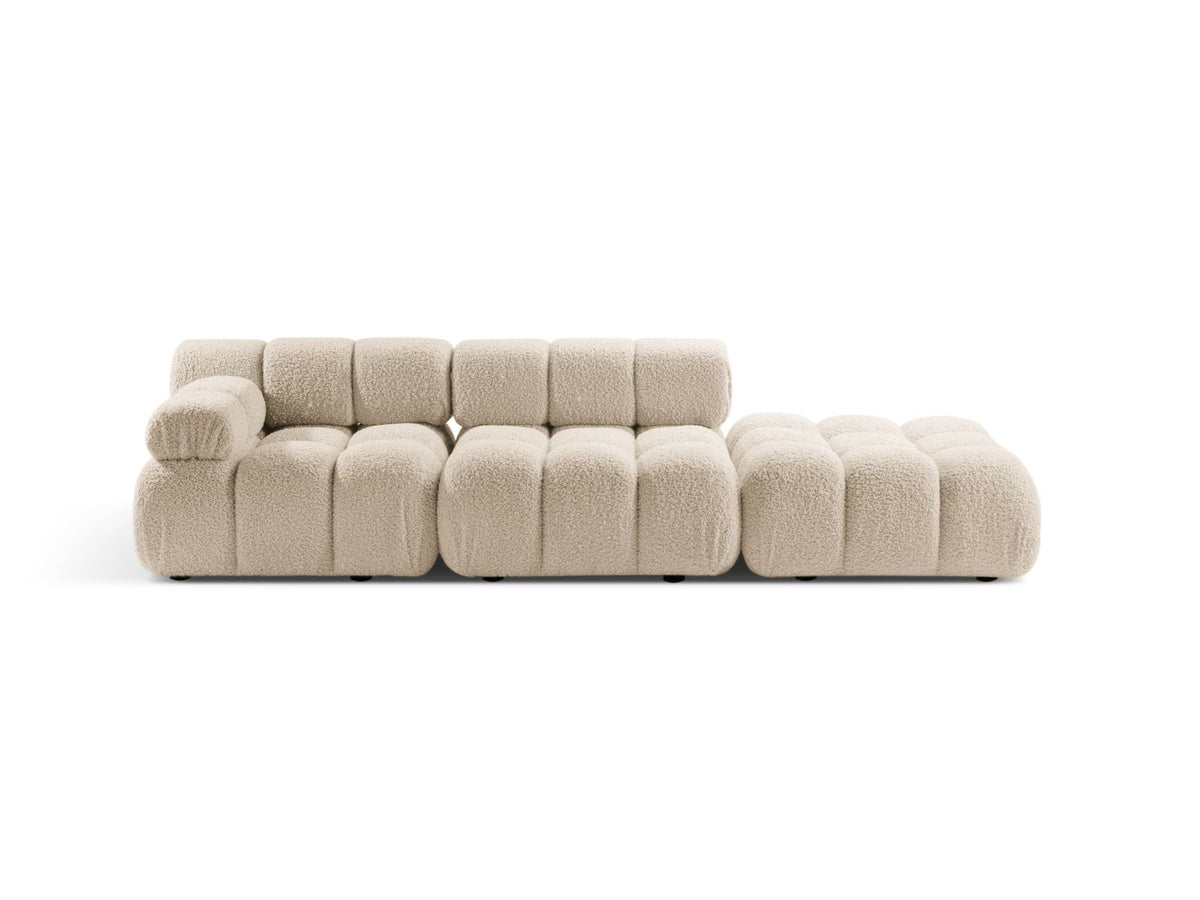 Divano Modulare Destro, "Bellis", 4 Posti, 282x94x70 - Beige Chiaro