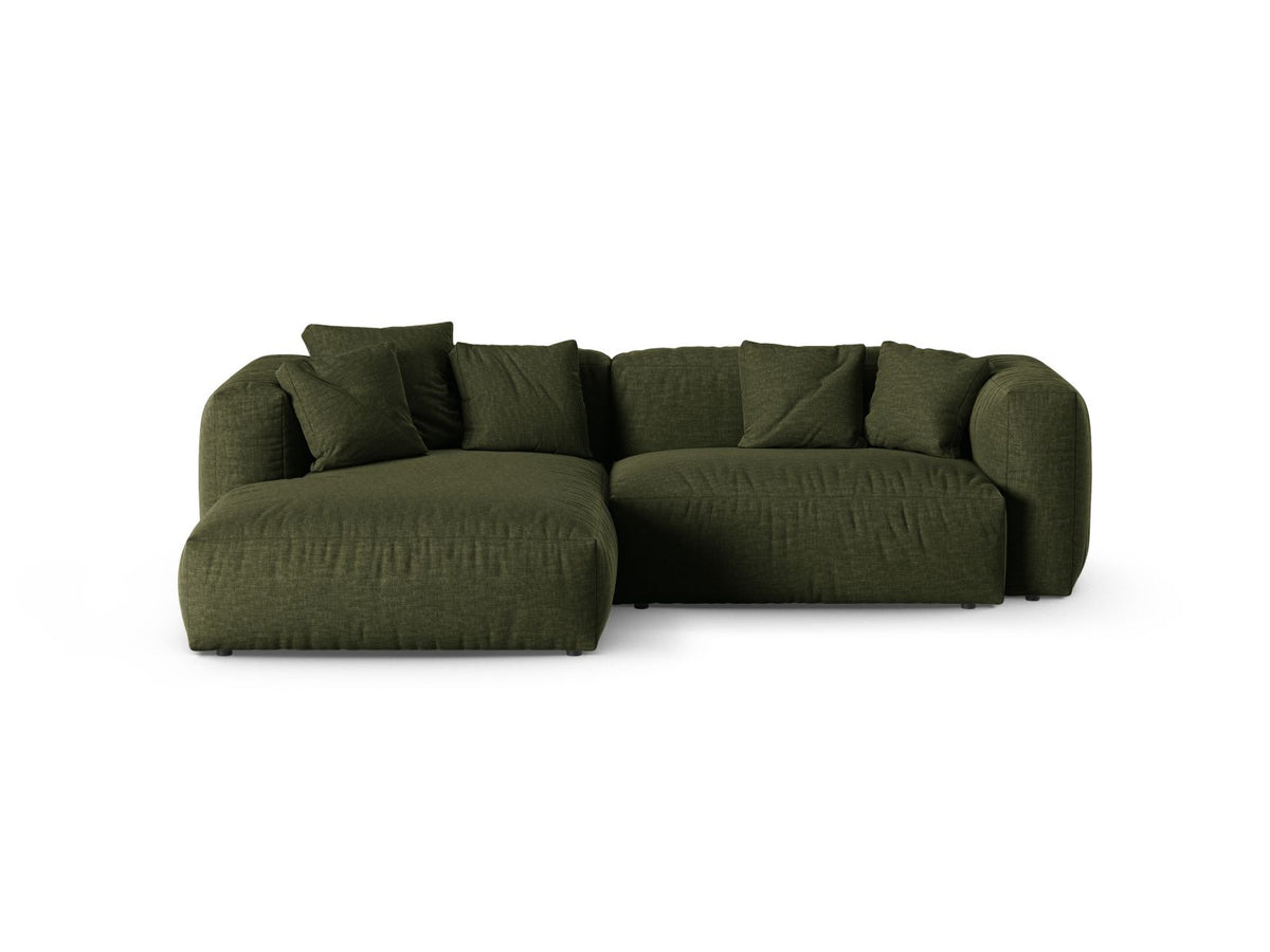Divano Angolare Componibile XL Martina Seduta Profonda, 2 Posti, 176x280x75