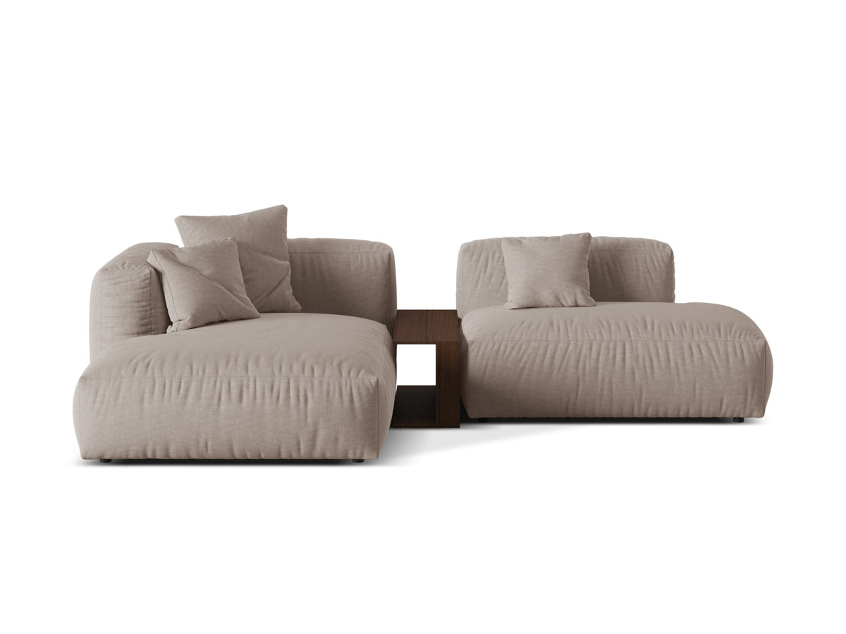 Divano Angolare Componibile Martina, 2 Posti, 176x285x75