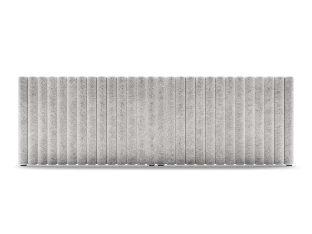 Testata del Letto, "Mistero", 280x13x95 - Grigio Chiaro