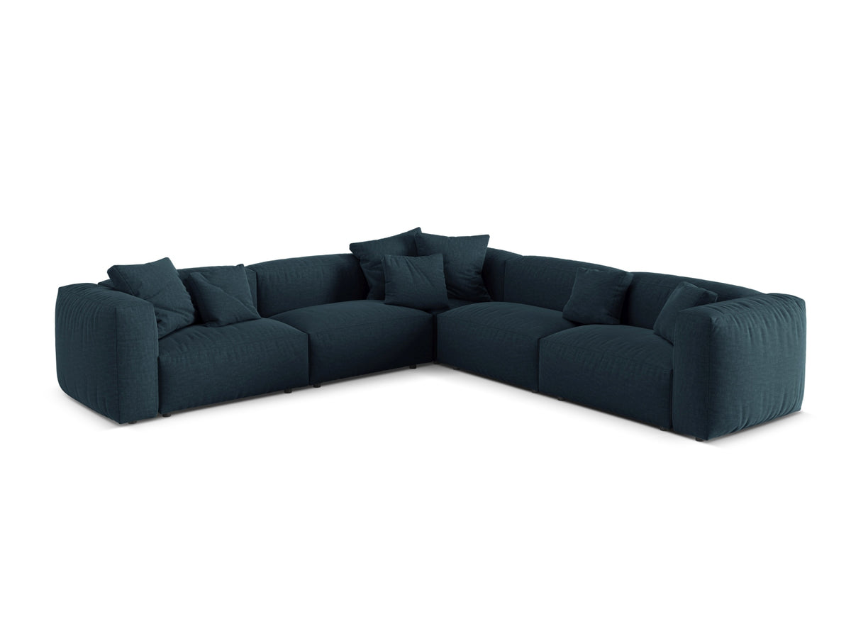 Divano Angolare Simmetrico Componibile XL Martina, 5 Posti, 316x316x75