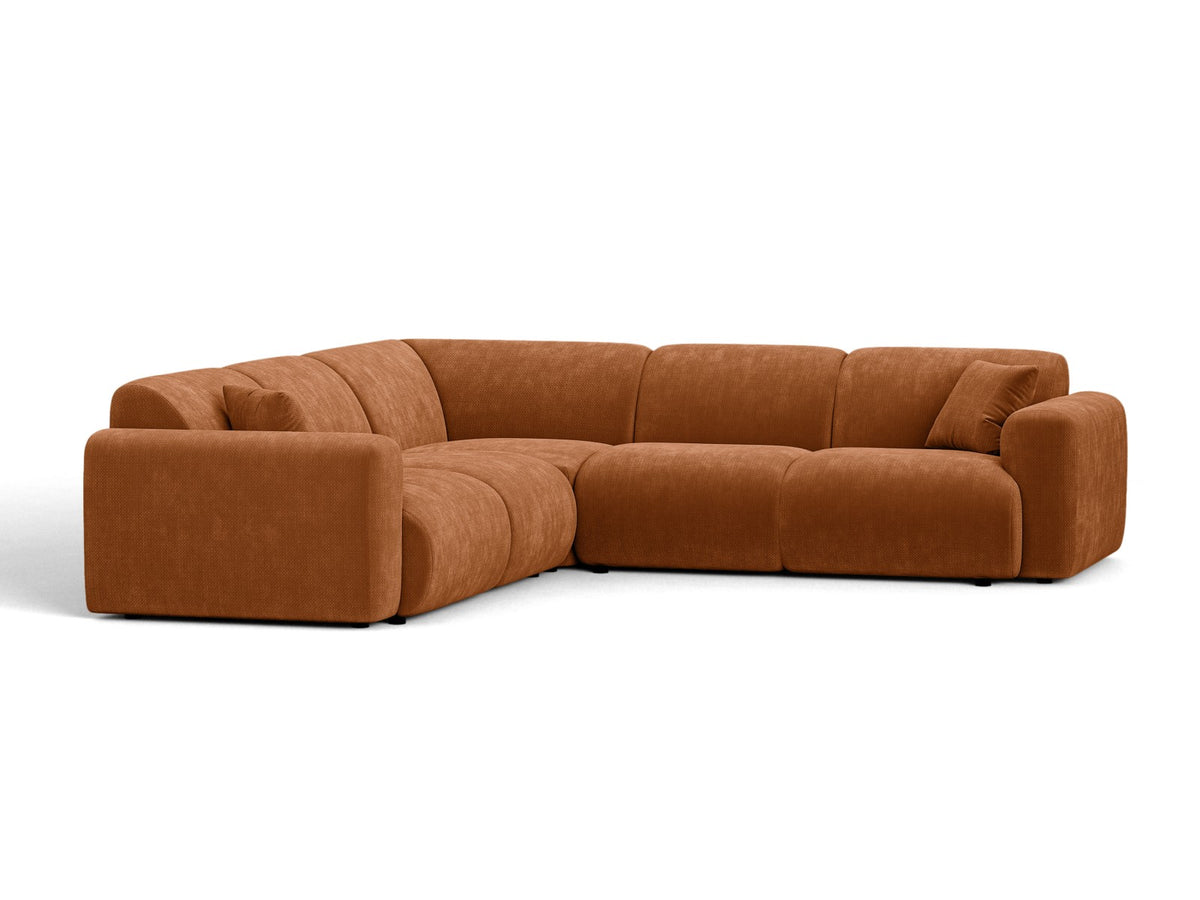 Divano Angolare Simmetrico Molino, 5 Posti, 252x252x72