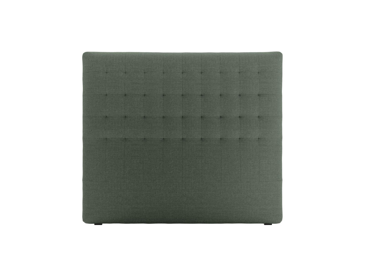 Testiera Nova Alta 120 cm - Verde Muschio 140x200