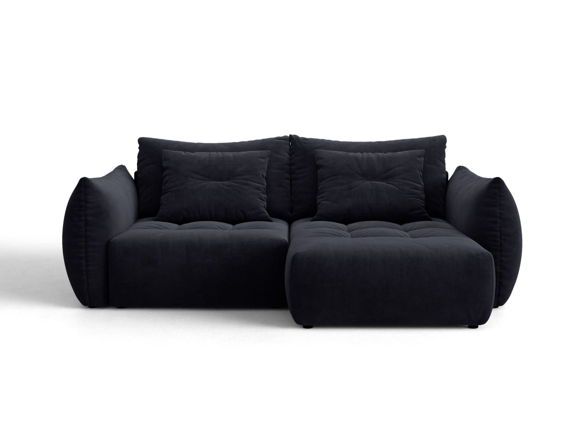 Divano Letto Angolare Componibile con Contenitore Bloom, 3 Posti, 152x250x87
