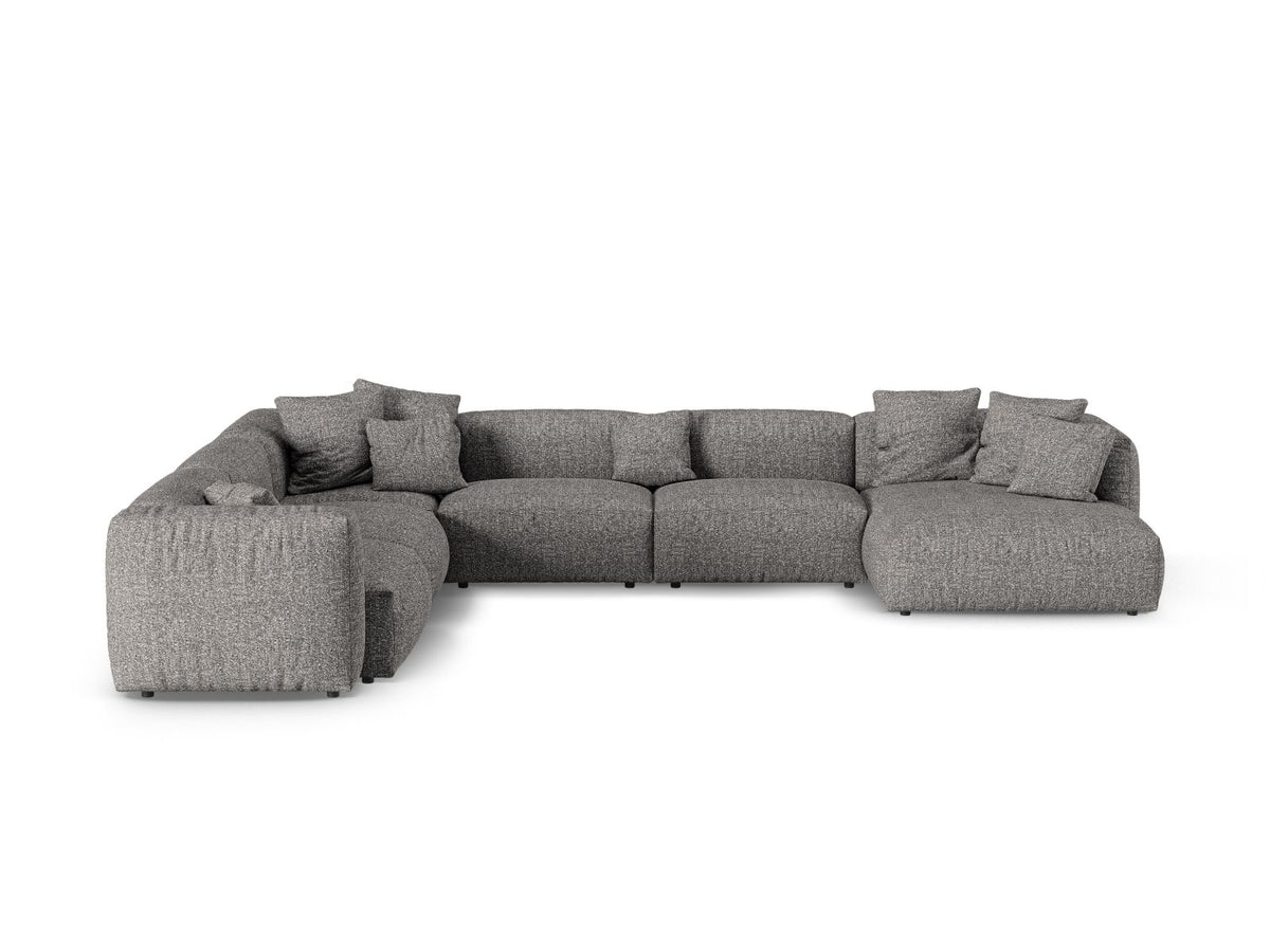 Divano Angolare Componibile XL Martina, 6 Posti, 330x420x75