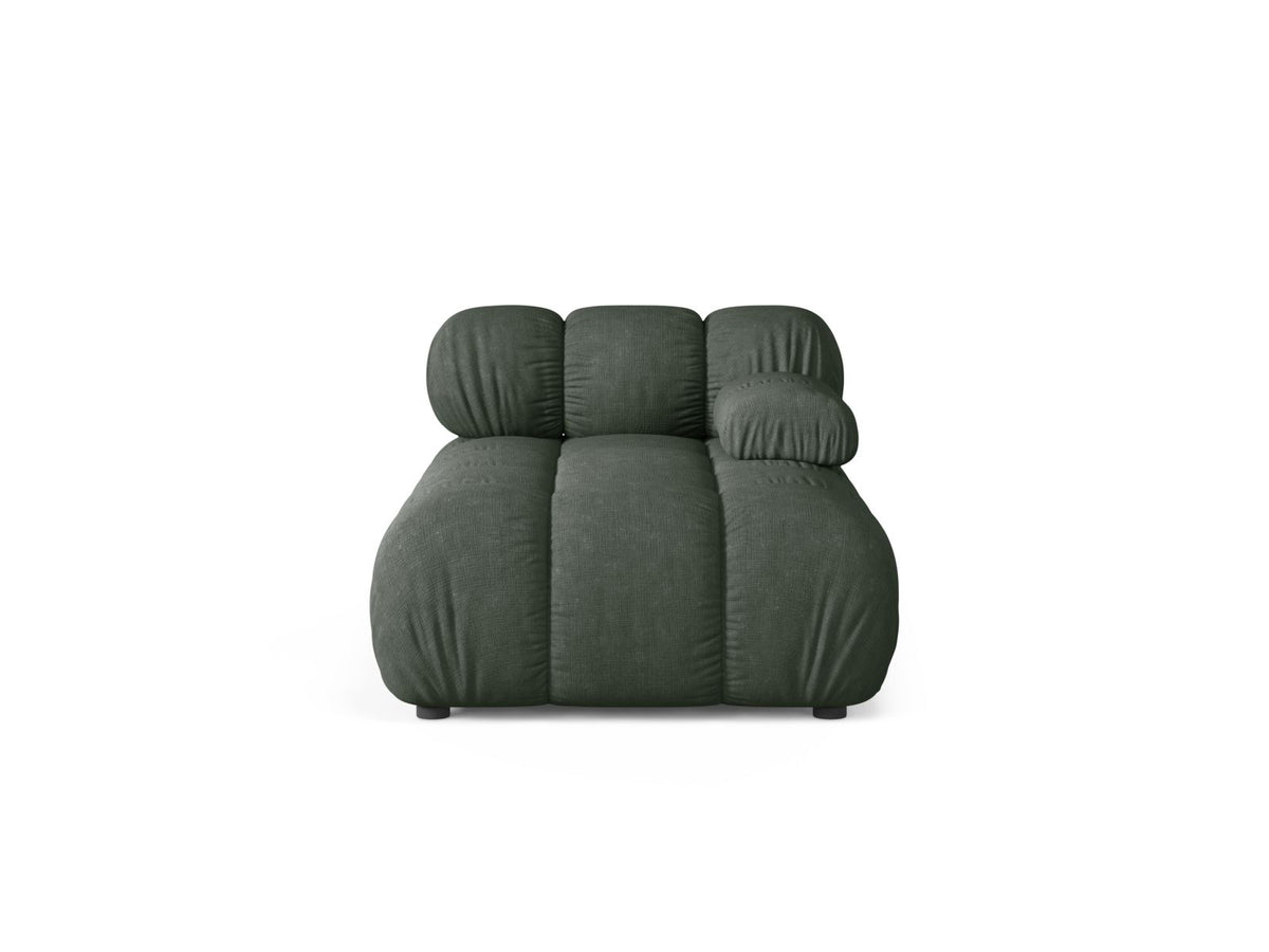 Chaise Longue Destra, "Bellis", 1 Posto, 155x94x70 - Verde Muschio
