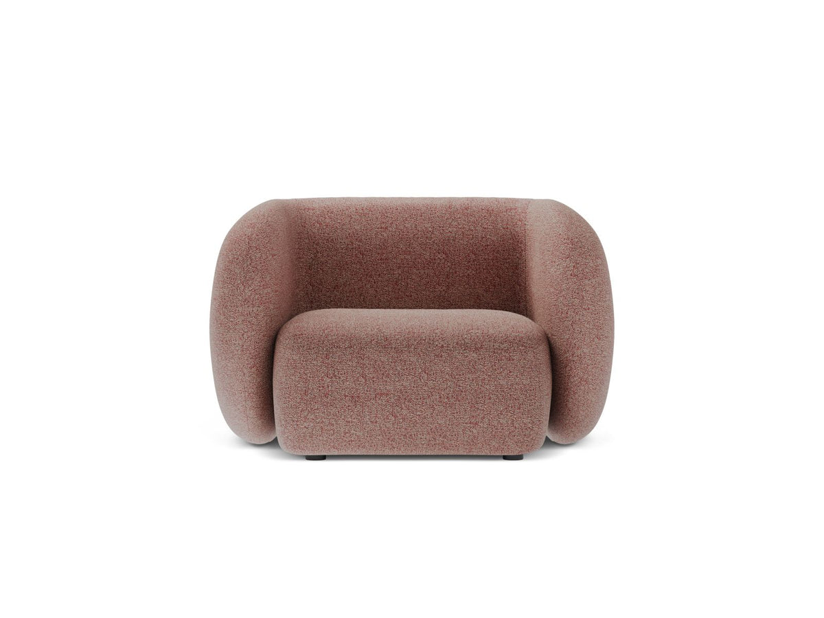 Poltrona, "Kate", 1 Posto, 108x89x76 - Rosa Melange