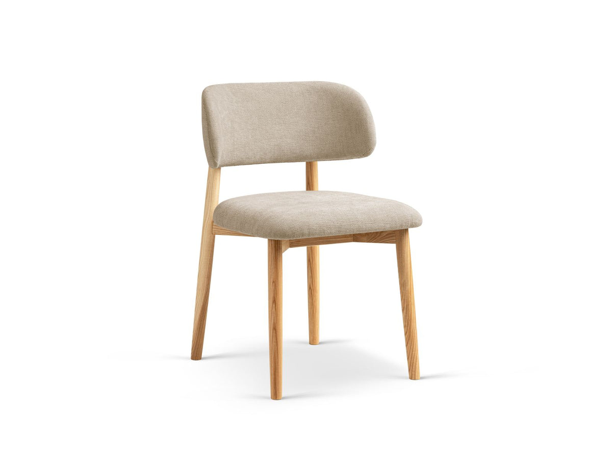 Sedia in Velluto, "Evan", 1 Posto, 49.5x51x77 - Verde Chiaro