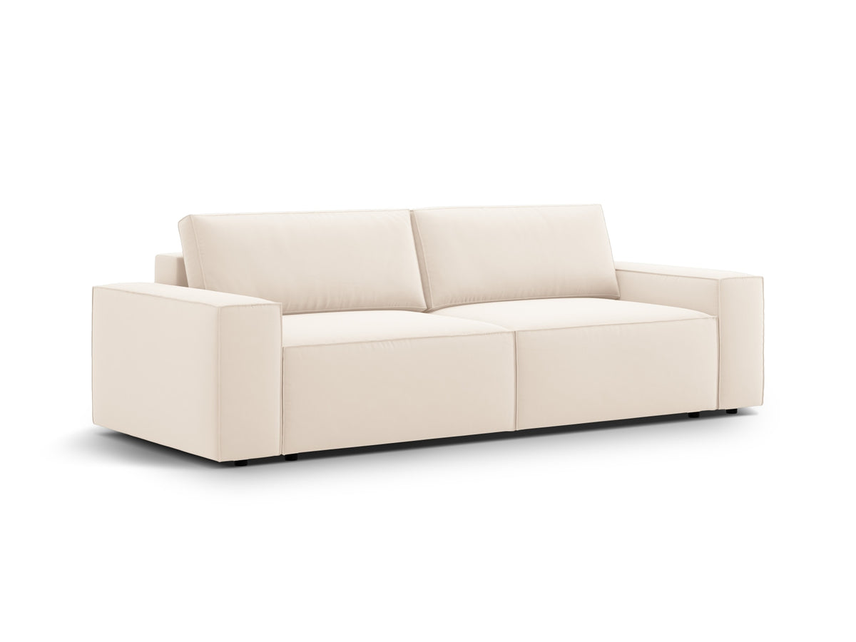 Divano letto e contenitore, "Jodie", 3 Posti, 247x107x86