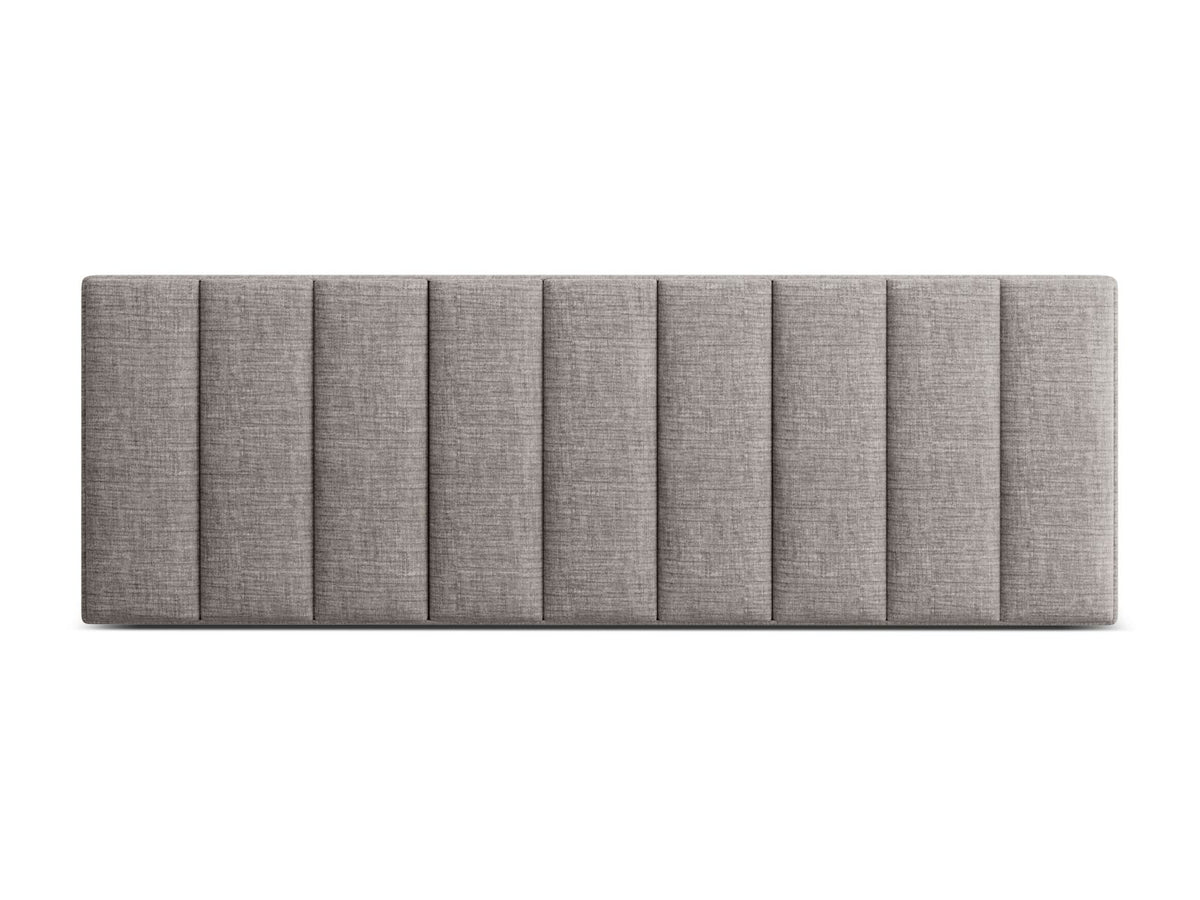 Testata Pensile, "Zoe", 180x10x60 - Grigio Chiaro