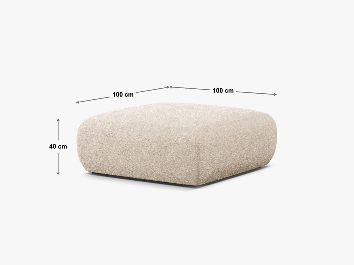 Pouf Molino, 100x100x40