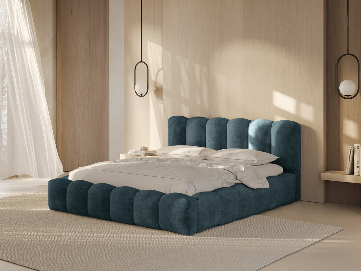 Letto contenitore, "Lupine", 226x166x95 per materasso 140x200cm
