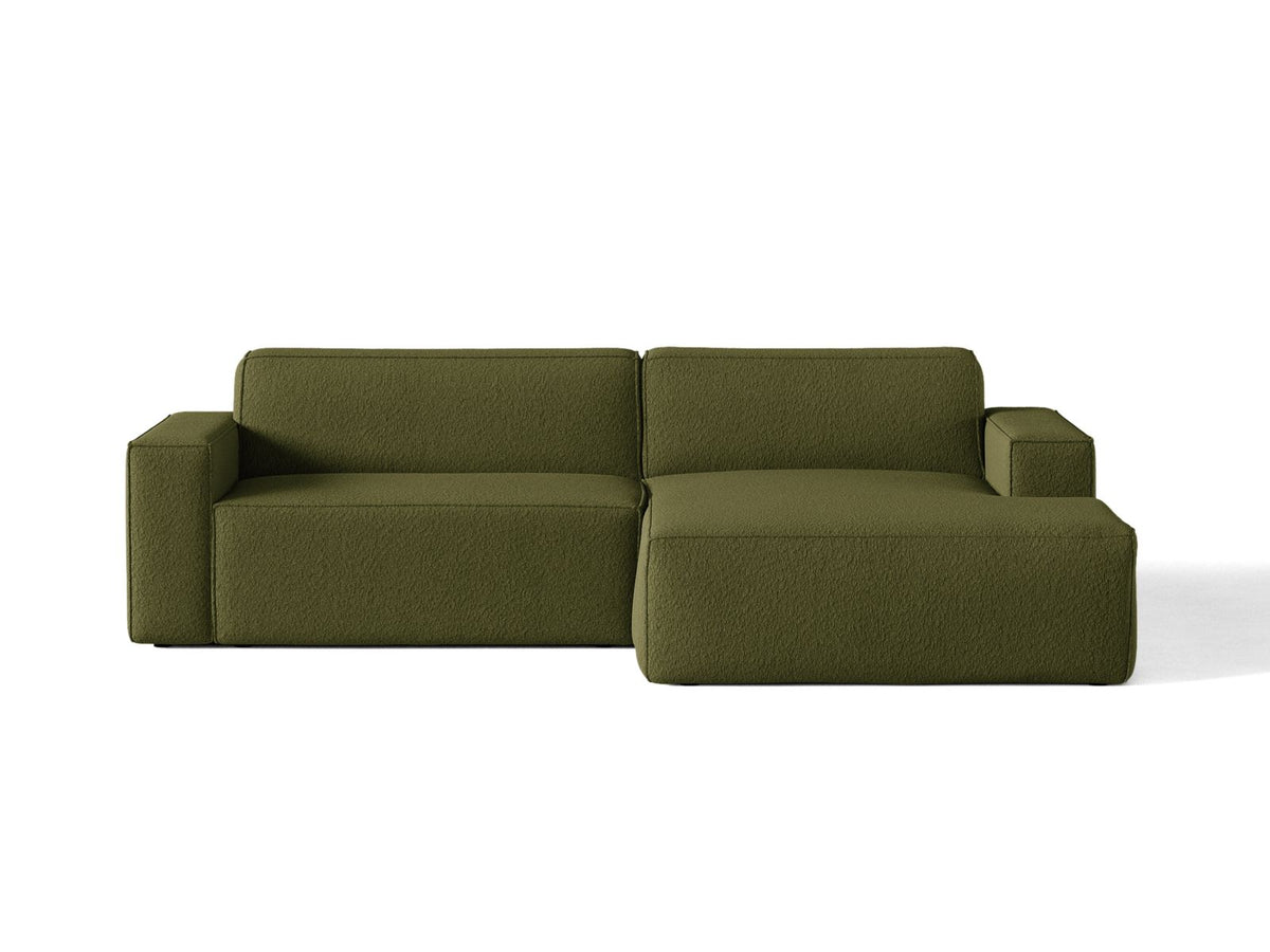 Divano Angolare Componibile Jodie, 3 Posti, 162x224x77