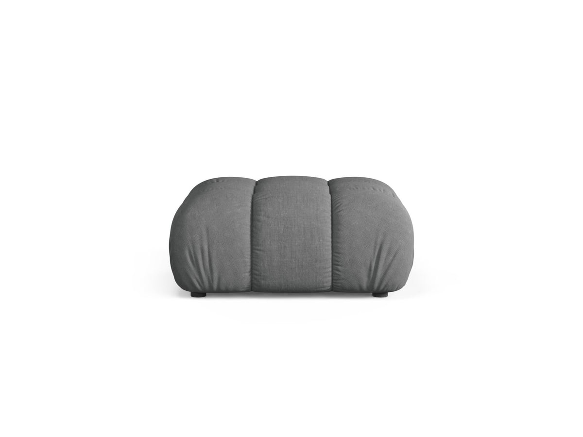 Pouf, "Bellis", 1 Posto, 94x94x43 - Grigio