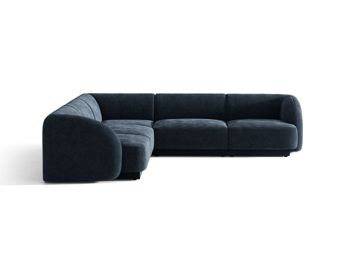 Divano Angolare Simmetrico Miley, 5 Posti, 255x255x70