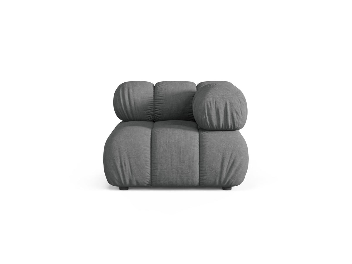 Modulo Angolare, "Bellis", 1 Posto, 94x94x70 - Grigio