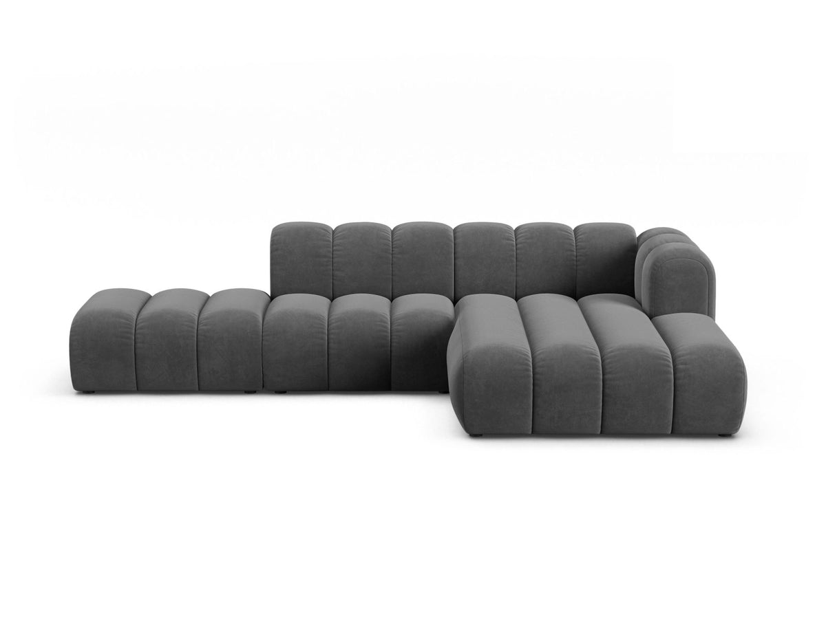 Divano Angolare Componibile Aperto Lupine, 5 Posti, 177x299x70