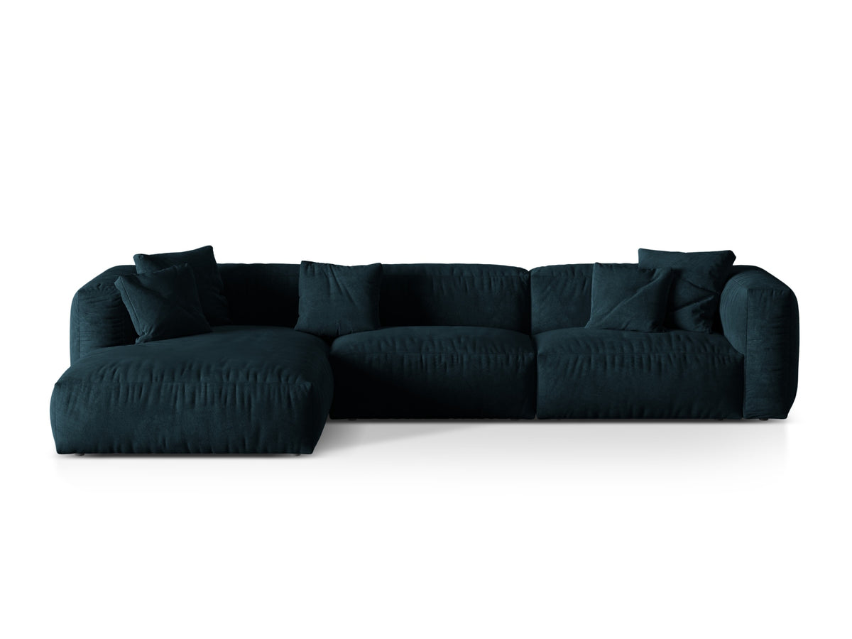 Divano Angolare Componibile XL Martina, 3 Posti, 176x330x75