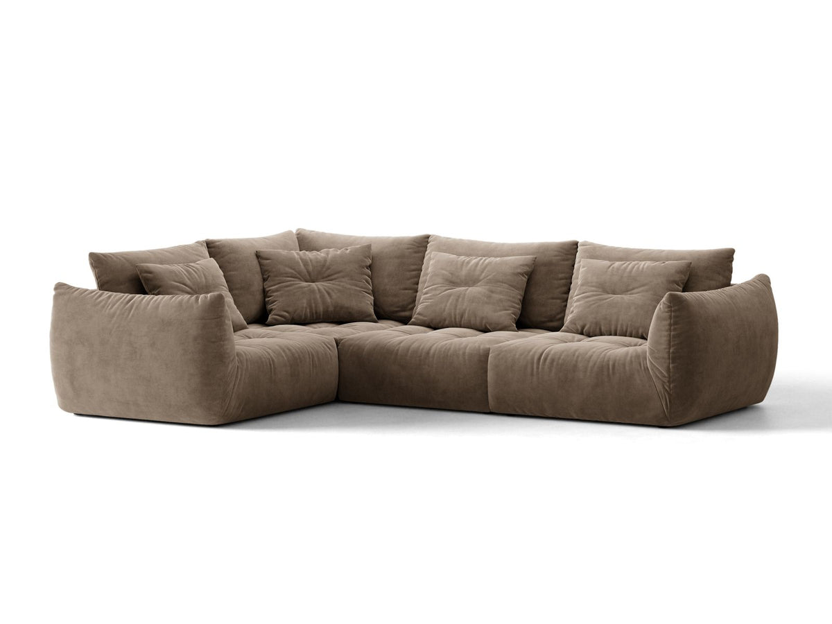 Divano Angolare Componibile Bloom, 3 Posti, 222x316x97
