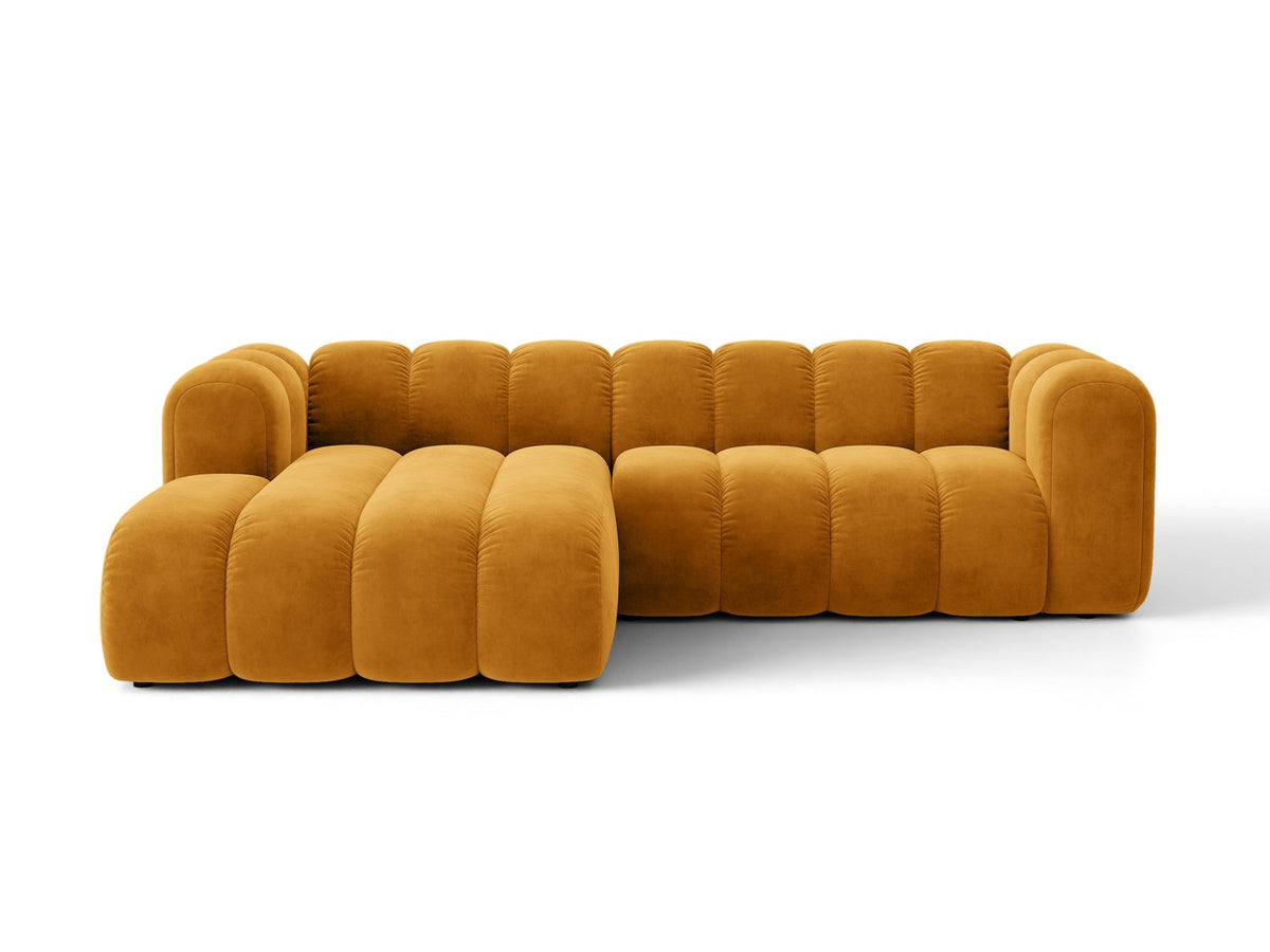 Divano Letto Angolare con Contenitore Lupine, 4 Posti, 177x270x70