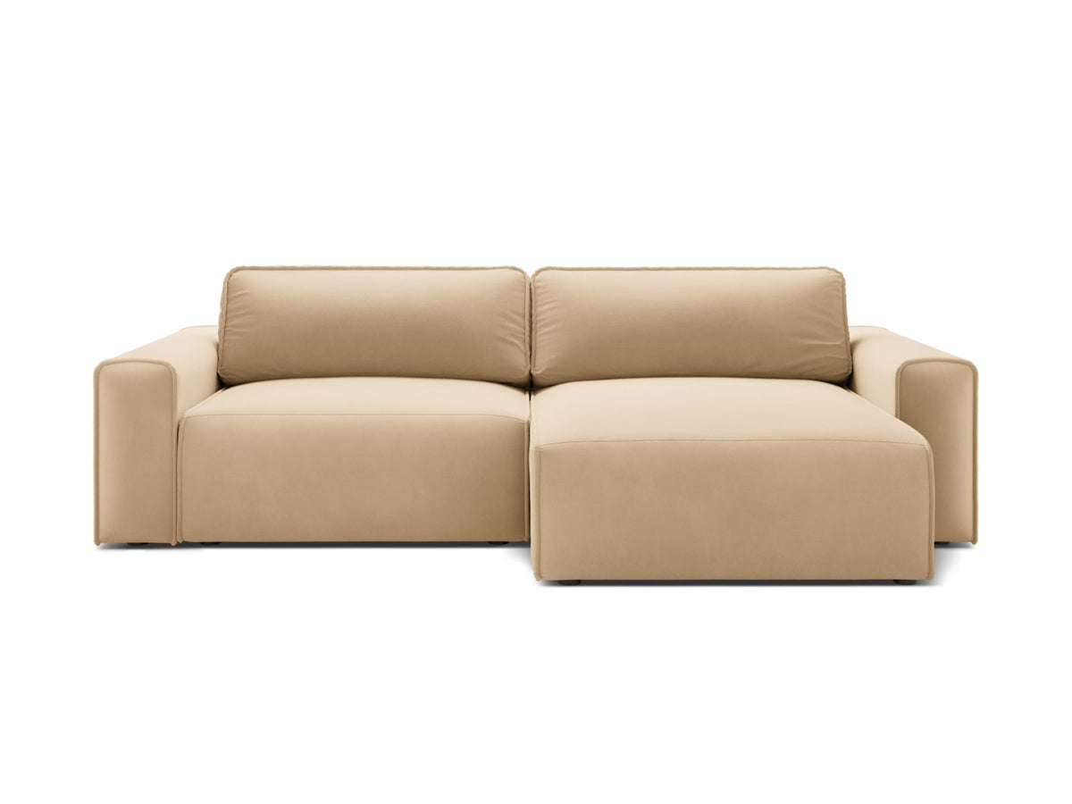 Divano Letto Angolare con Contenitore Victor, 3 Posti, 148x246x83