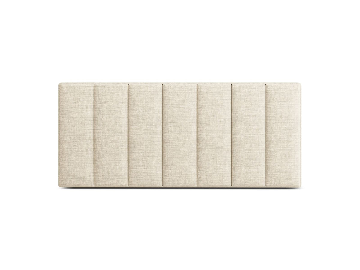 Testata Pensile, "Zoe", 140x10x60 - Beige Chiaro