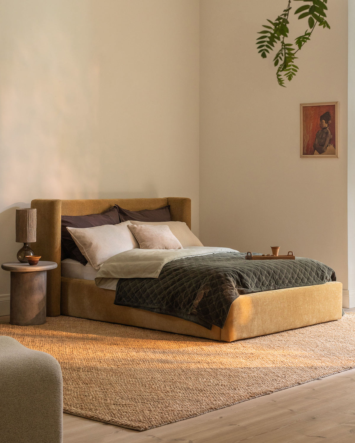 Letto Contenitore con Testata Jolene