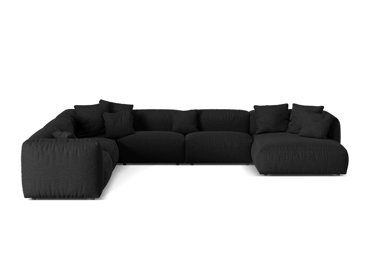 Divano Angolare Componibile XL Martina, 6 Posti, 316x406x75