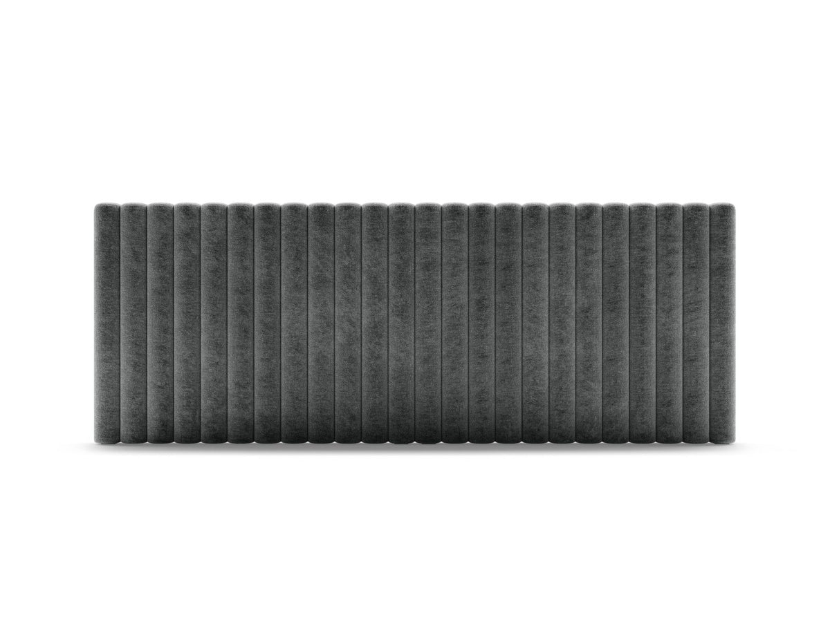 Testata del Letto, "Mistero", 240x13x95 - Grigio Scuro