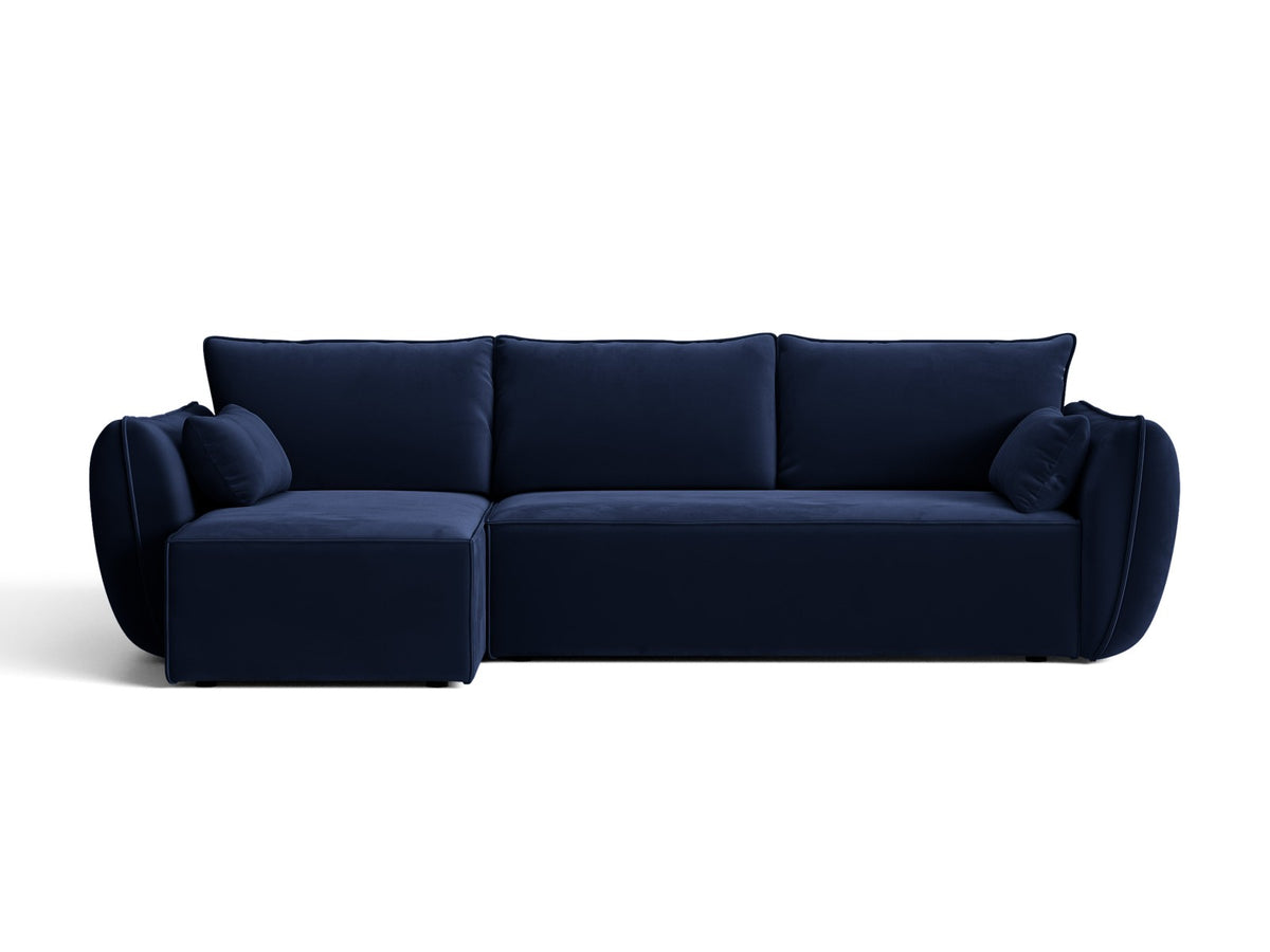 Divano Letto Angolare con Contenitore Kaelle, 4 Posti, 168x262x87