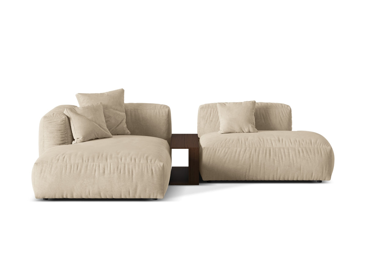 Divano Angolare Componibile Martina, 2 Posti, 176x285x75