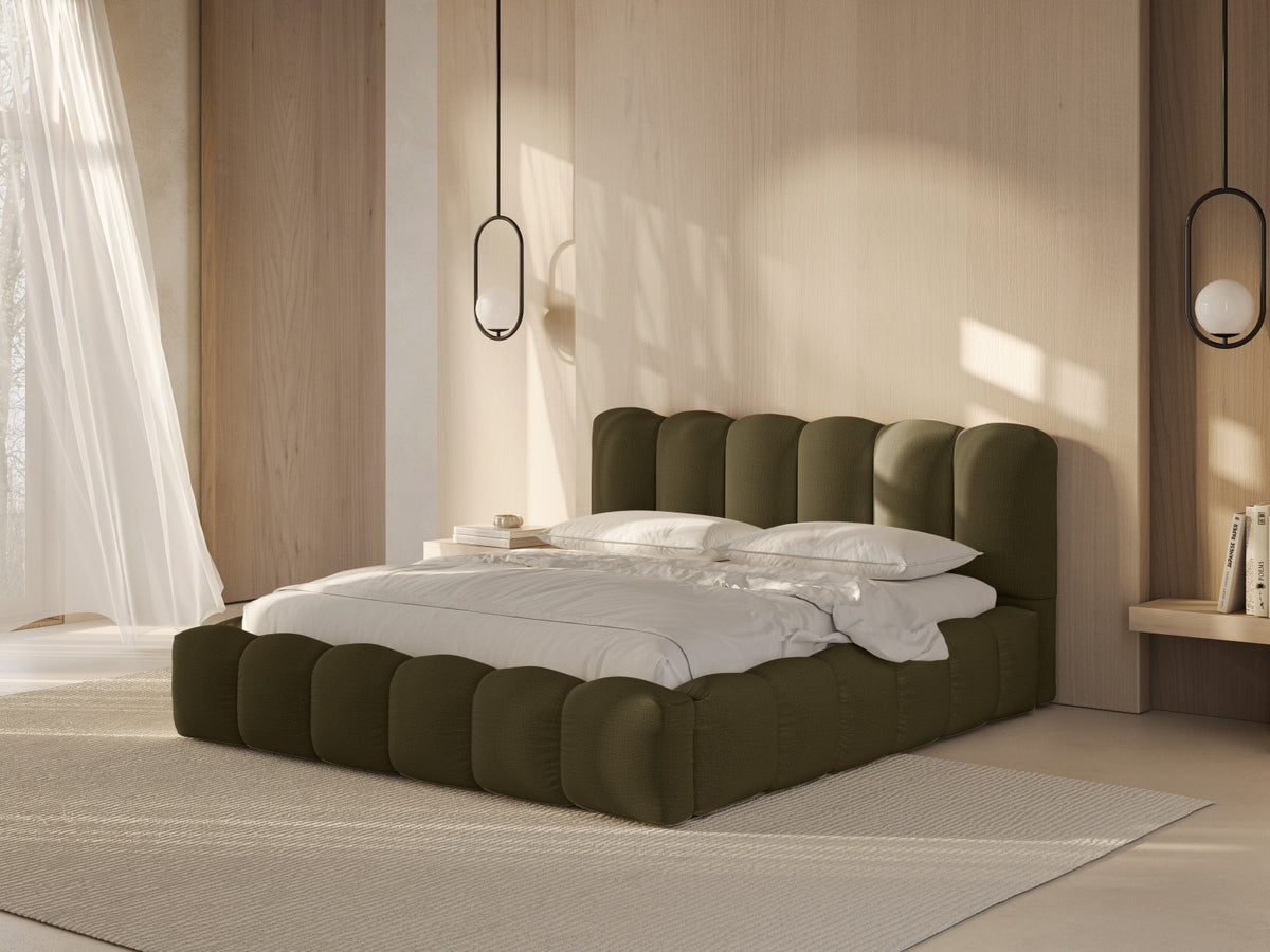 Letto contenitore, "Lupine", 226x166x95 per materasso 140x200cm