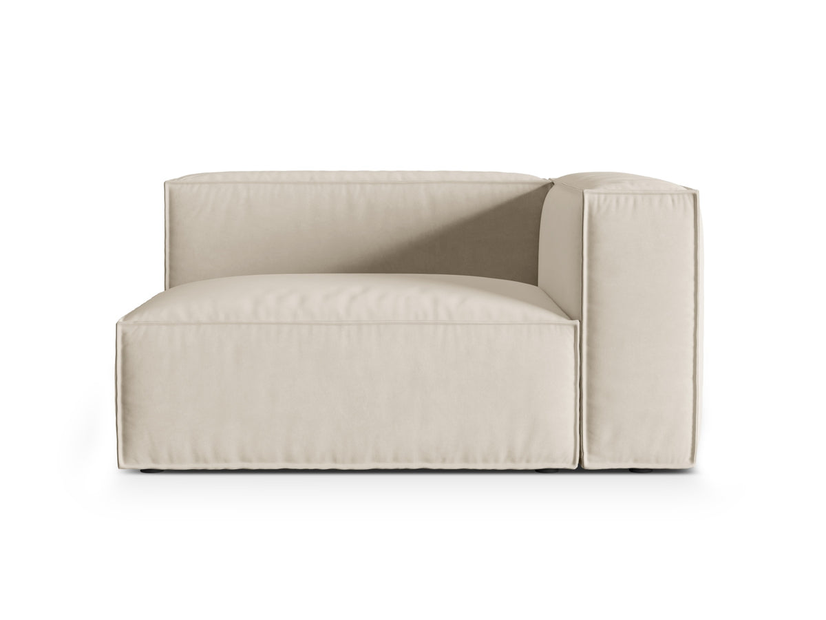 Divano Componibile Nuria, 2 Posti, 110x145x72