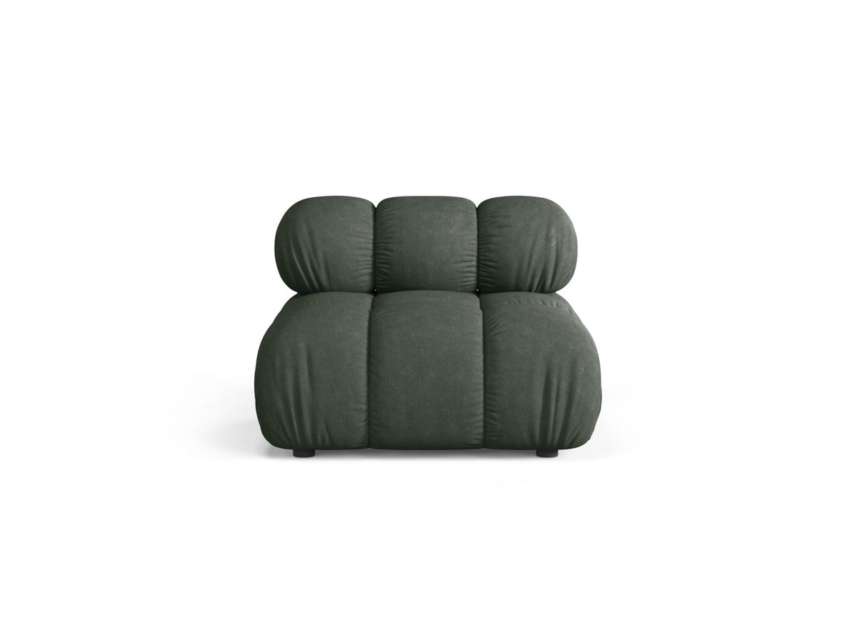 Modulo senza Braccioli, "Bellis", 1 Posto, 94x94x70 - Verde Muschio