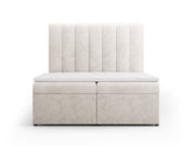 Letto: testiera + molle/materasso + coprimaterasso, "Kelp", 210x140x125