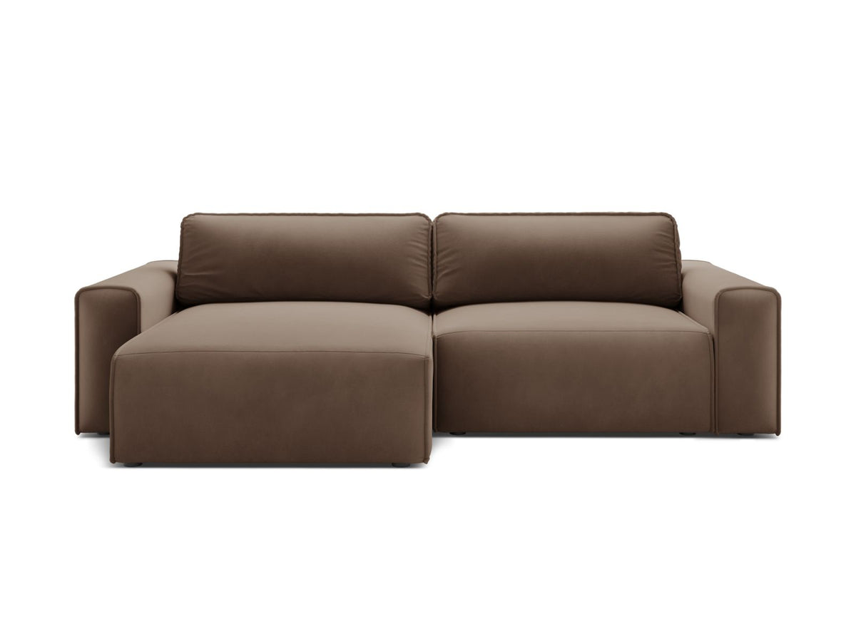 Divano Letto Angolare con Contenitore Victor, 3 Posti, 148x246x83