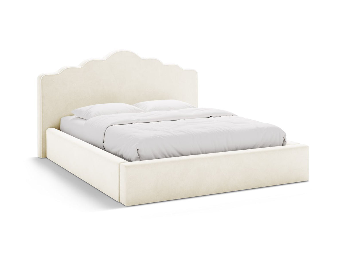 Letto Contenitore con Testata Dream - Avorio 160x200