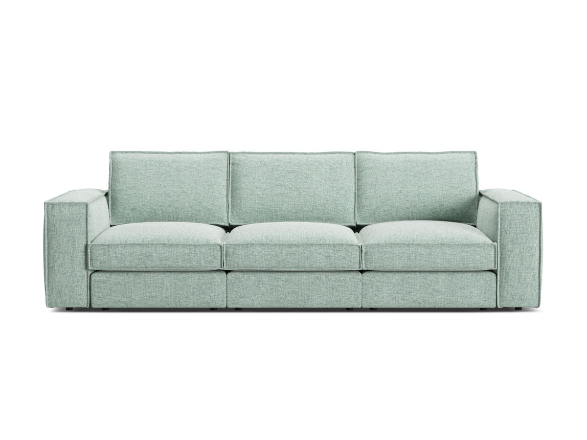 Divano Modulare, "Pola", 4 Posti, 284x103x88 - Menta