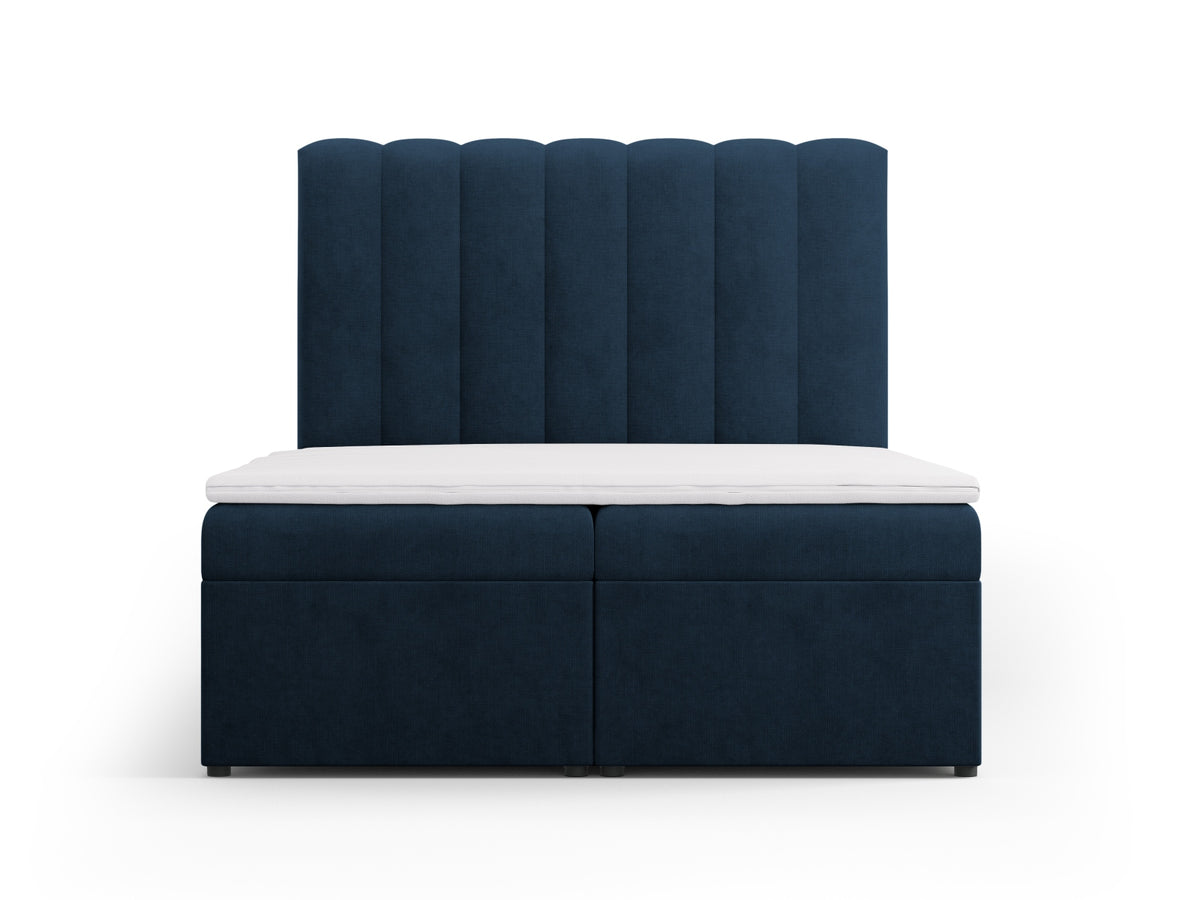Letto: testiera + molle/materasso + coprimaterasso, "Kelp", 210x140x125