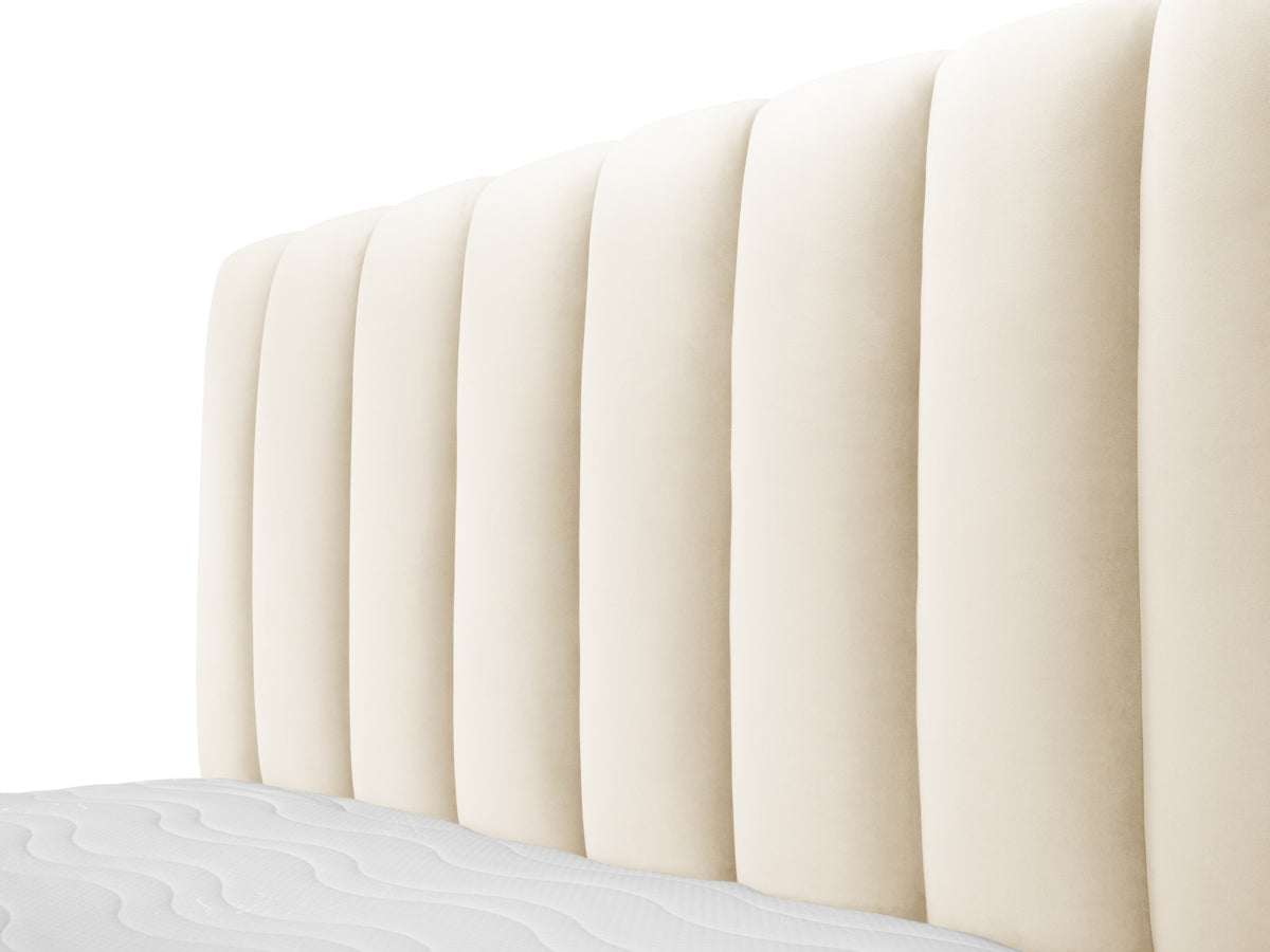 Letto contenitore con testiera, "Kelp", 230x205x125