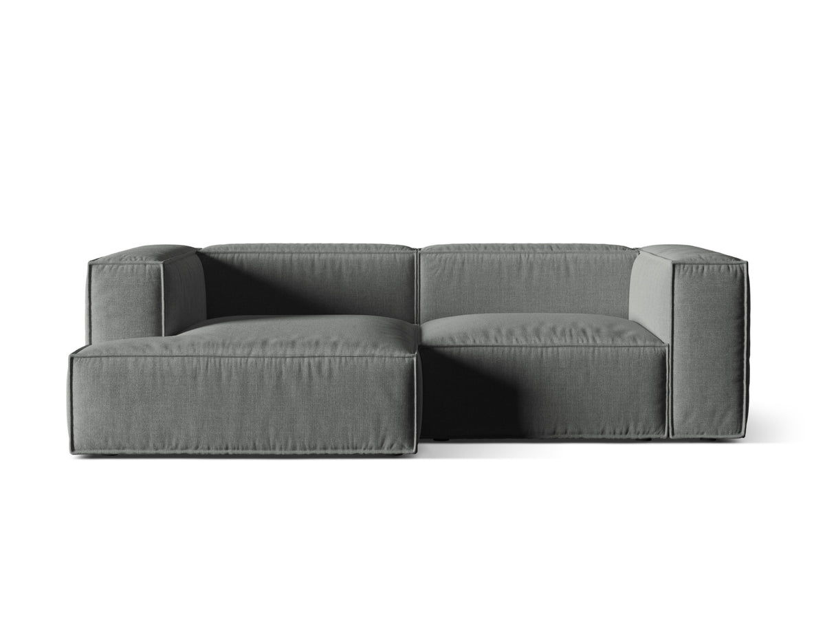Divano Angolare Componibile Nuria, 3 Posti, 147x252x72
