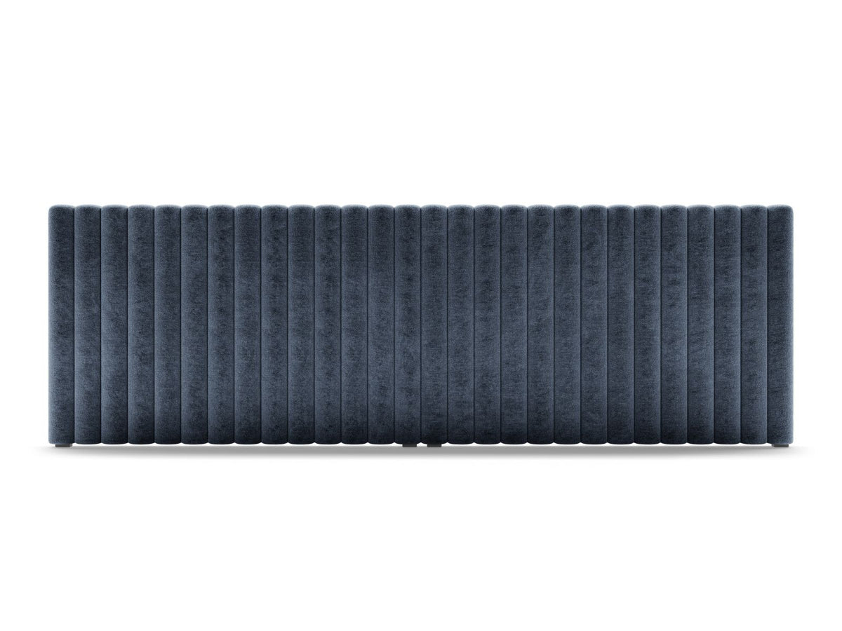 Testata del Letto, "Mistero", 280x13x95 - Blu Scuro
