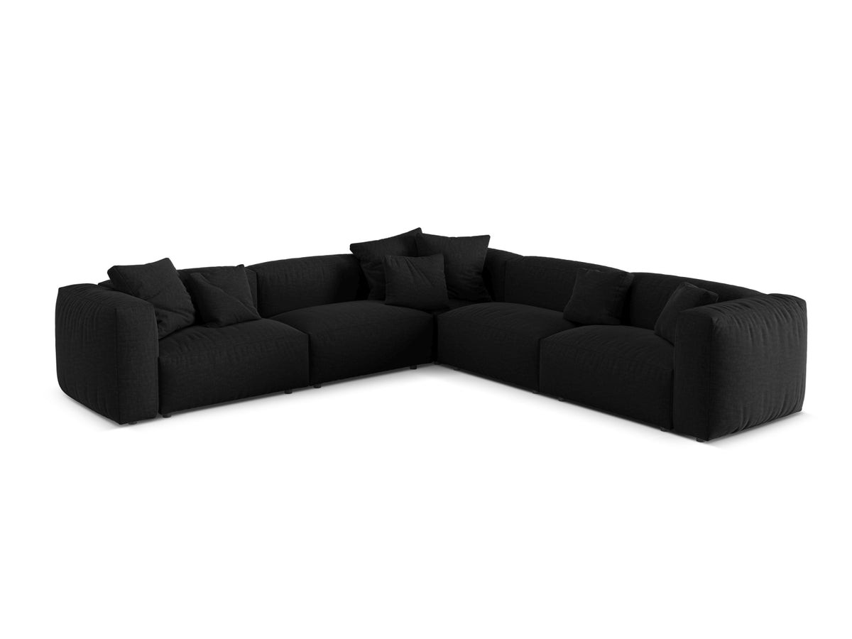 Divano Angolare Simmetrico Componibile XL Martina, 5 Posti, 316x316x75