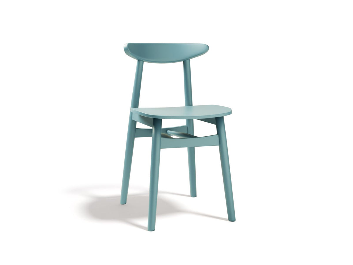 Sedia, "Elie", 1 Posto, 47x42x80 - Turquoise