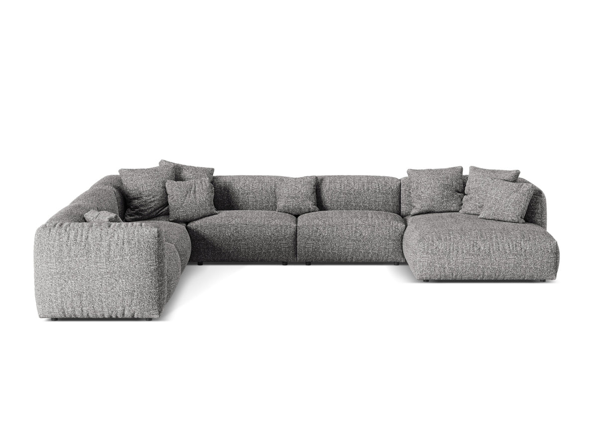 Divano Angolare Componibile XL Martina, 6 Posti, 316x406x75